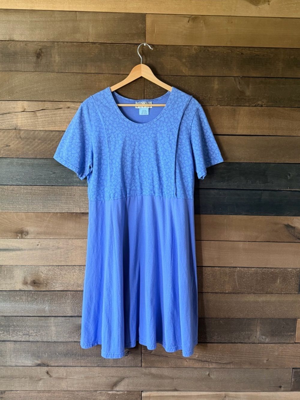 American-vintage Women's Blue and Purple Dress